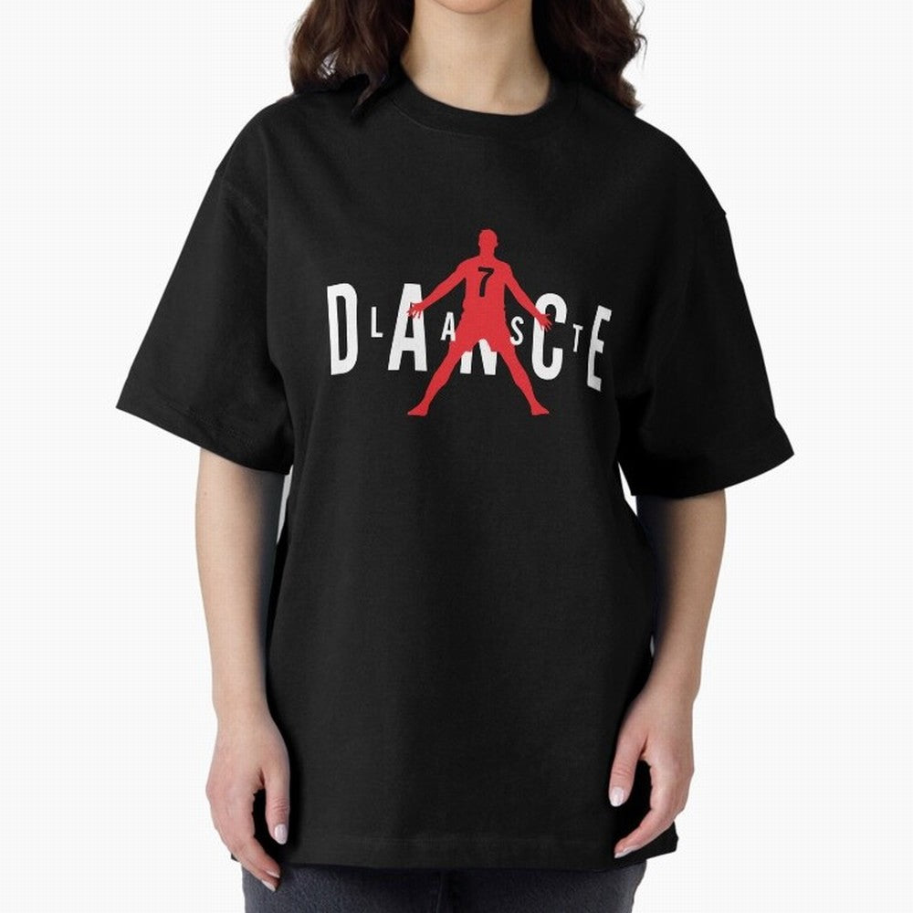 The Last Dance CR7 Oversized T-Shirt Honor the Beautiful Game during FIFA World Cup 2026 for Fans of Cristiano Ronaldo and Brazil, Bringing Football History, Final Match Energy, Crowd Noise and Once in a Lifetime Moments; Perfect for People Who