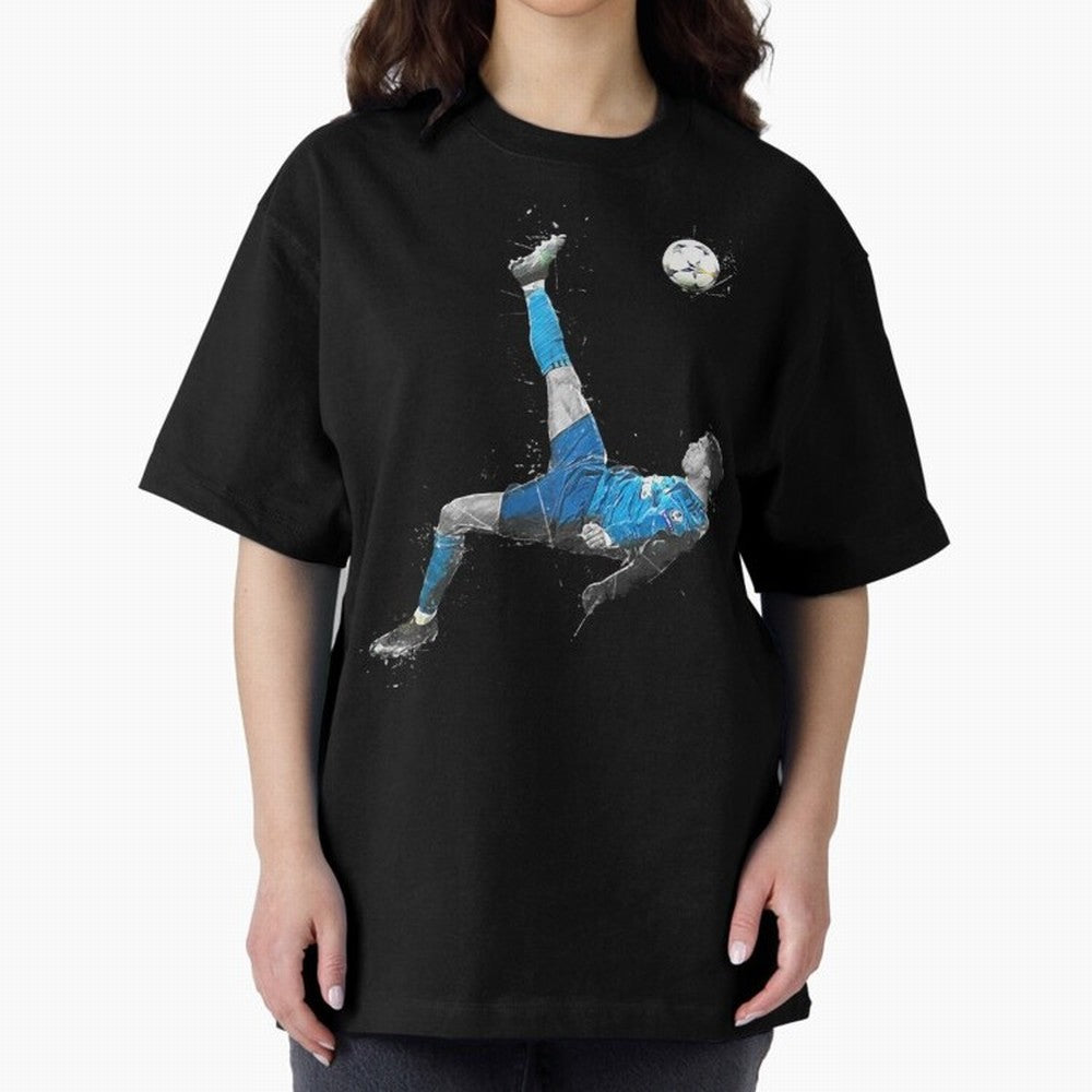 Cristiano Ronaldo Oversized T-Shirt Remember Iconic Moments from FIFA World Cup 2026 USA Canada Mexico Capturing CR7, France Energy, Fan Favorite Moments, National Team Passion, Big Match Drama and Soccer History; Great for Supporters Who Love