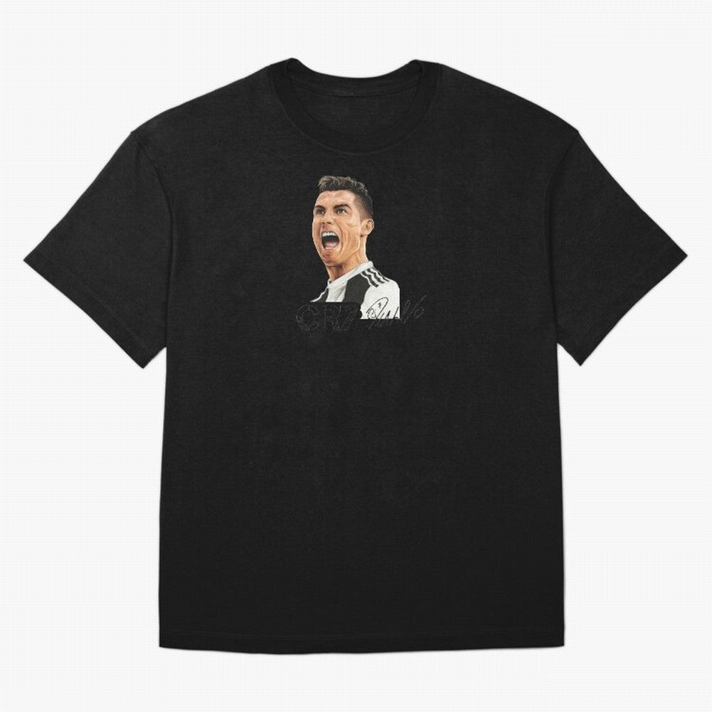 Cr7 Cristiano Ronaldo 7 Oversized T-Shirt Carry the Colors and Pride of Global Football Passion for FIFA World Cup 2026 Group Stage, Driven by Haaland and Mbappe, Brazil, Football Festival Excitement, Trophy Ambitions, Country Rivalries and Star