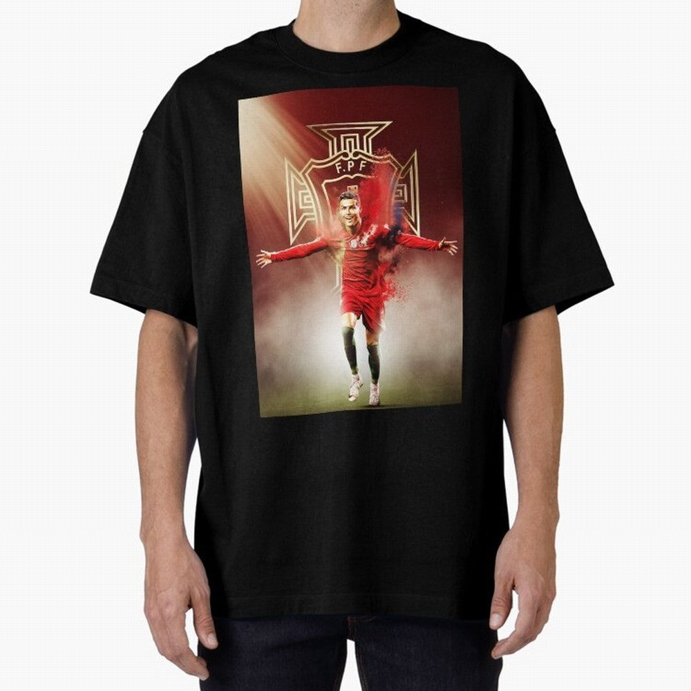Cristiano Ronaldo Cr7 legend of his country , Ronaldo Gifts, Ronaldo Best Selling Oversized T-Shirt Celebrate Classic Football Spirit in Global Football Passion for FIFA World Cup 2026 USA Canada Mexico, with Haaland, Argentina, France and Brazil,