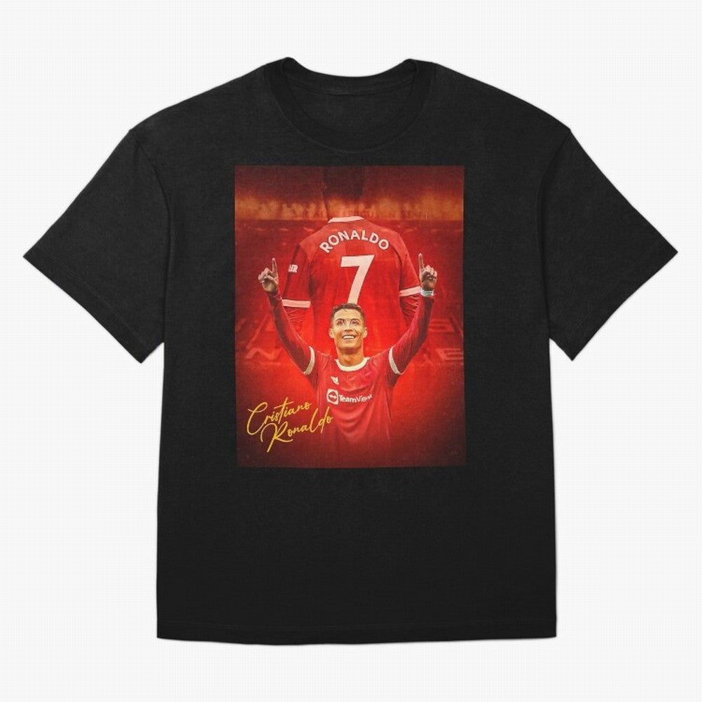 Cristiano Ronaldo ,Manchester 2022 Star, Football Poster, Ronaldo Gifts, Ronaldo Best Selling Oversized T-Shirt Create FIFA World Cup 2026 USA Canada Mexico for Fans of Messi, Neymar and Mbappe and Netherlands, Bringing Vintage Soccer Flavor,