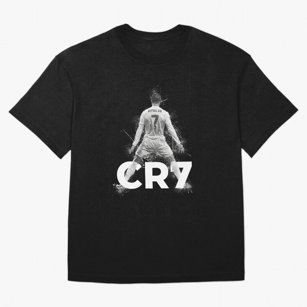 Cristiano Ronaldo CR7 Oversized T-Shirt Make Your Look Match FIFA World Cup 2026 Group Stage Highlighting Mbappe, Brazil Energy, Retro Football Energy, Iconic Rivalries, Trophy Chase Drama and Stadium Atmosphere; Great for Watch Parties, Sports