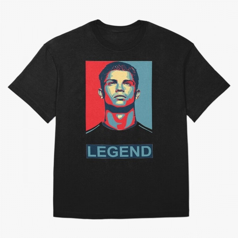cristiano ronaldo legend Oversized T-Shirt Celebrate Fan Culture around FIFA World Cup 2026 USA Canada Mexico Spirit, Driven by France and Portugal, CR7 and Messi, Tournament Hype, Historic Matchups, Family Viewing Parties and Global Sports Pride;