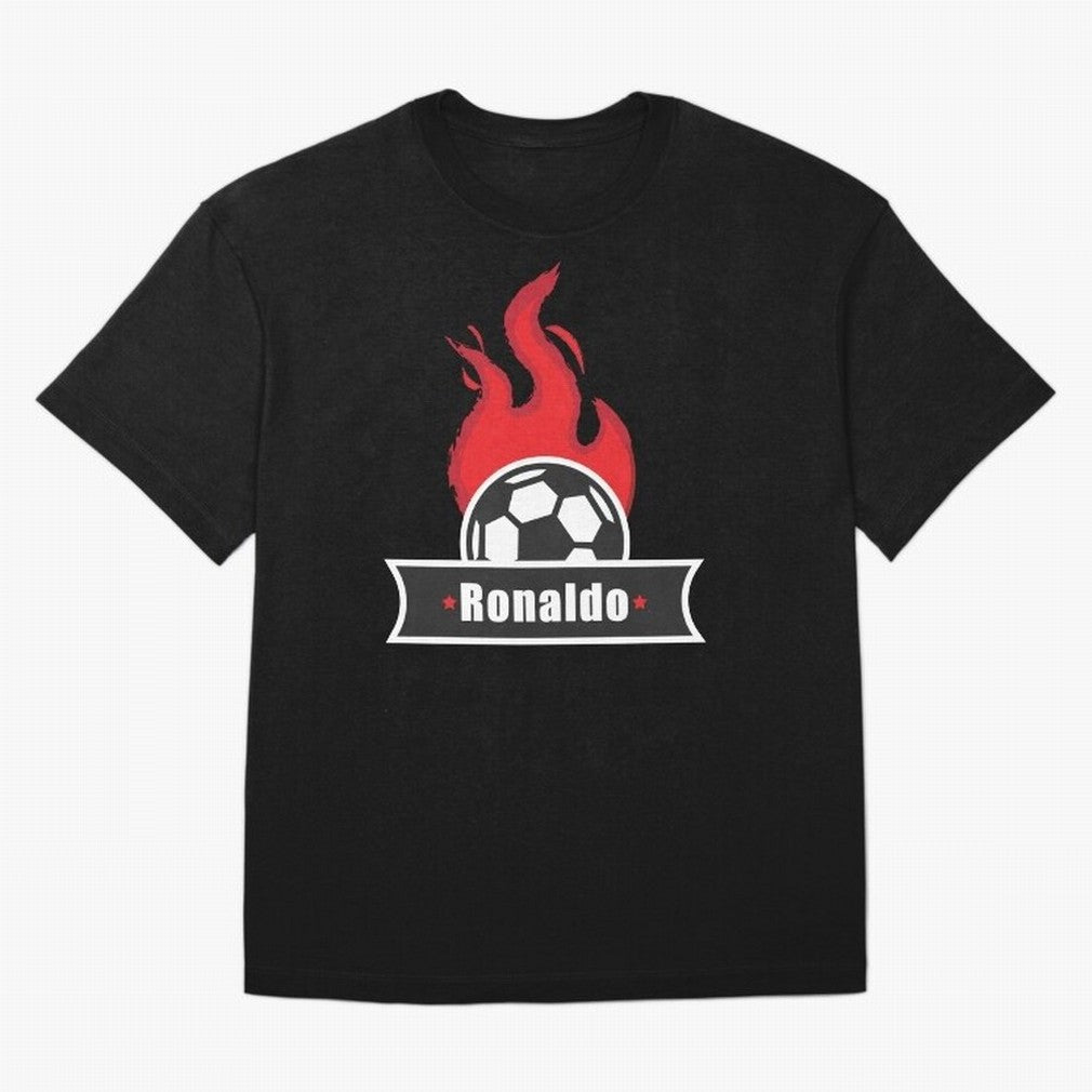 Football Player Design Oversized T-Shirt Stand with FIFA World Cup 2026 USA Canada Mexico Spirit, Connected to France and Portugal, Messi, Neymar and Mbappe, Vintage Soccer Flavor, Modern Football Stars, National Flags and Final Night Emotion; Made