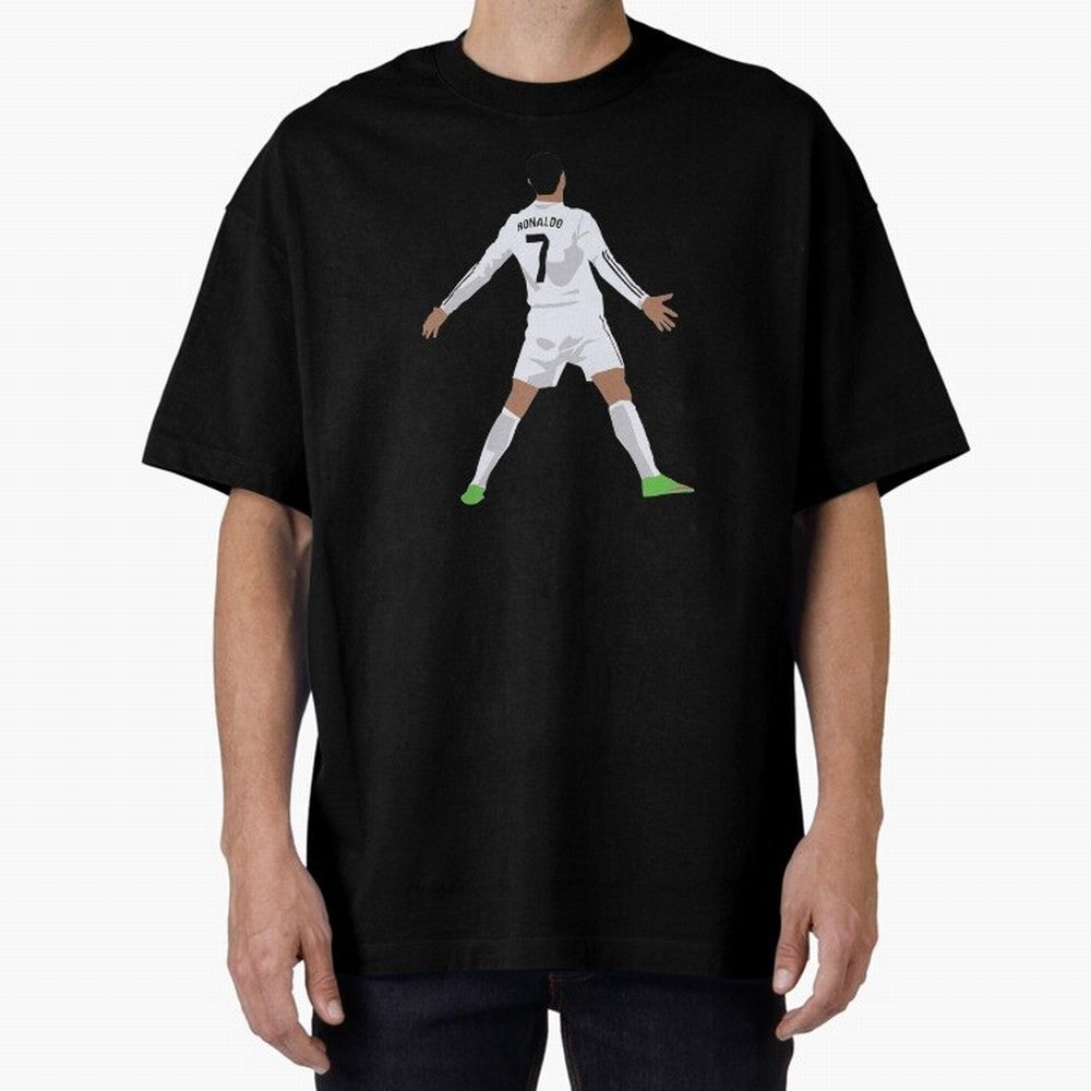Cristiano Ronaldo Oversized T-Shirt Honor the FIFA World Cup 2026 USA Canada Mexico Journey through Neymar, Haaland and Cristiano Ronaldo Highlights, France Pride, Global Supporter Spirit, Legendary Goals, National Colors and Tournament