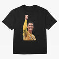 Cristiano Ronaldo - CR 7 Celebration Oversized T-Shirt Make Your Look Match the FIFA World Cup 2026 Group Stage Journey through Mbappe and Neymar Highlights, Germany Pride, Football Passion, Legendary Performances, Festival Vibes and Supporter