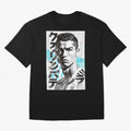 Cristiano Japanese Poster Oversized T-Shirt Fuel Global Football Passion for FIFA World Cup 2026, Made for Neymar, Netherlands, Football History, Final Match Energy, Crowd Noise and Once in a Lifetime Moments; Perfect for Fans, Collectors, Family