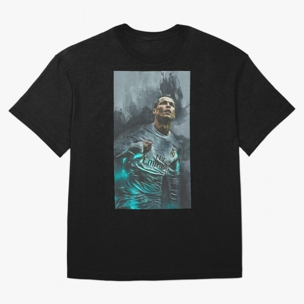 Cristiano Ronaldo Oversized T-Shirt Celebrate Soccer Greatness during Match Day Hype around FIFA World Cup 2026 Group Stage, Cristiano Ronaldo, England and Germany, Stadium Memories, Football Loyalty, International Chants and Championship