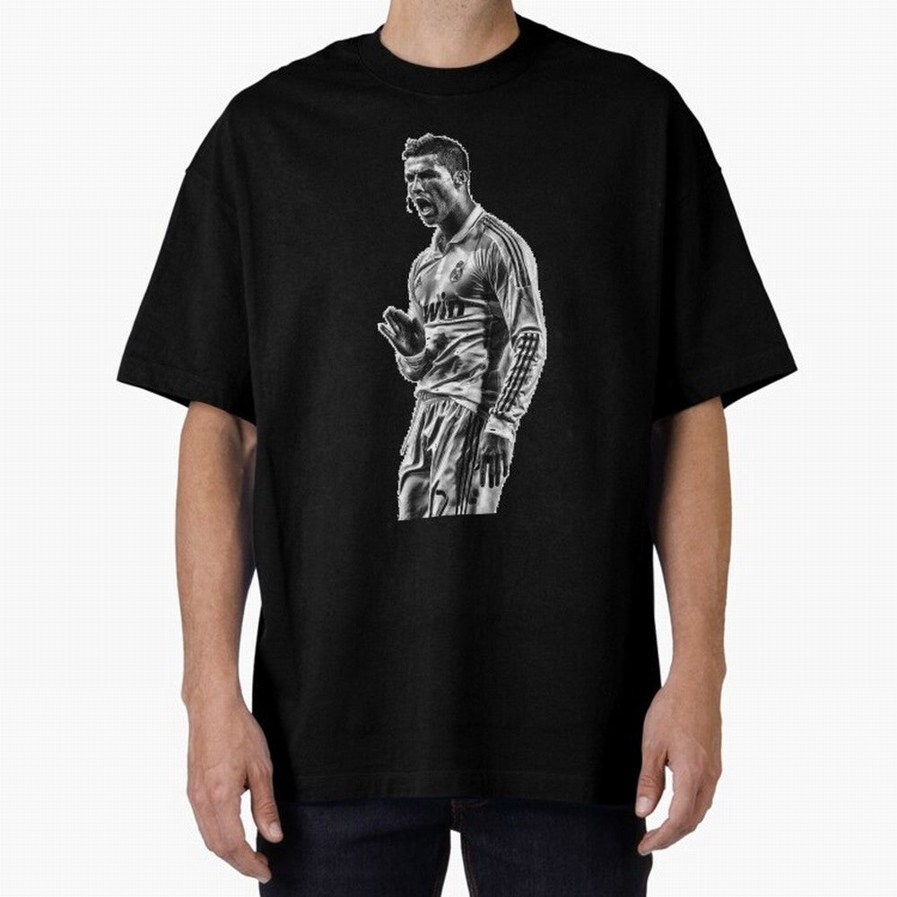 Cristiano Ronaldo Calma Oversized T-Shirt Bring Home the FIFA World Cup 2026 Group Stage Journey through CR7 and Messi Highlights, Argentina, France and Brazil Pride, Worldwide Fan Energy, Dramatic Goals, Stadium Lights and Championship