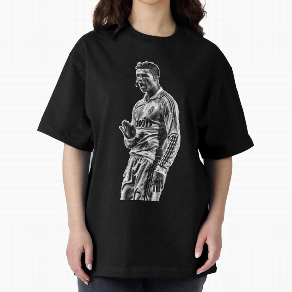 Cristiano Ronaldo Calma Oversized T-Shirt Bring Home the FIFA World Cup 2026 Group Stage Journey through CR7 and Messi Highlights, Argentina, France and Brazil Pride, Worldwide Fan Energy, Dramatic Goals, Stadium Lights and Championship