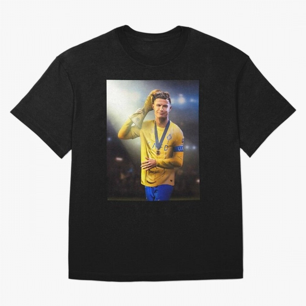 Cristiano Ronaldo Active( Oversized T-Shirt Celebrate National Team Dreams in FIFA World Cup 2026 USA Canada Mexico Spirit, Featuring England, Messi, Championship Spirit, Famous Goals, Roaring Crowds and International Football Unity; Perfect for