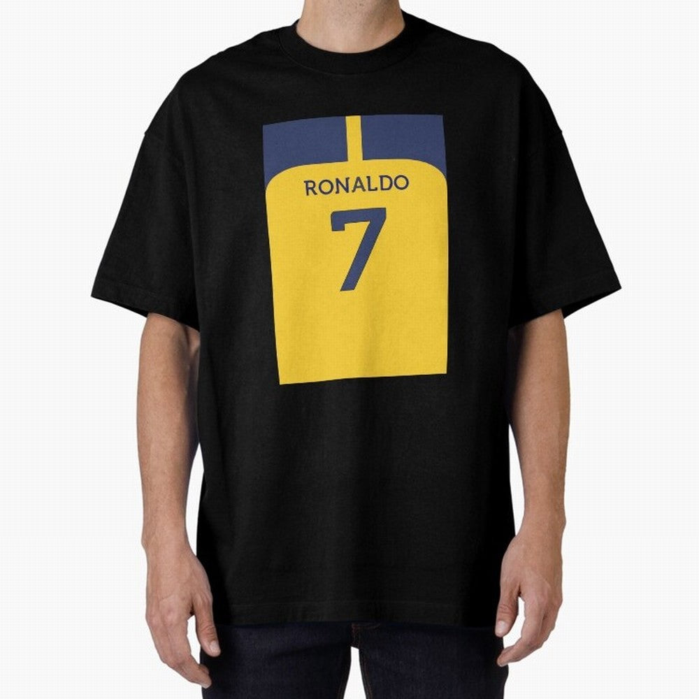 Cristiano Ronaldo Al Nassr Oversized T-Shirt Carry the Colors and Pride of the FIFA World Cup 2026 Journey through Cristiano Ronaldo, Haaland and CR7 Highlights, Brazil Pride, Soccer Culture, Superstar Moments, National Team Dreams and Competitive