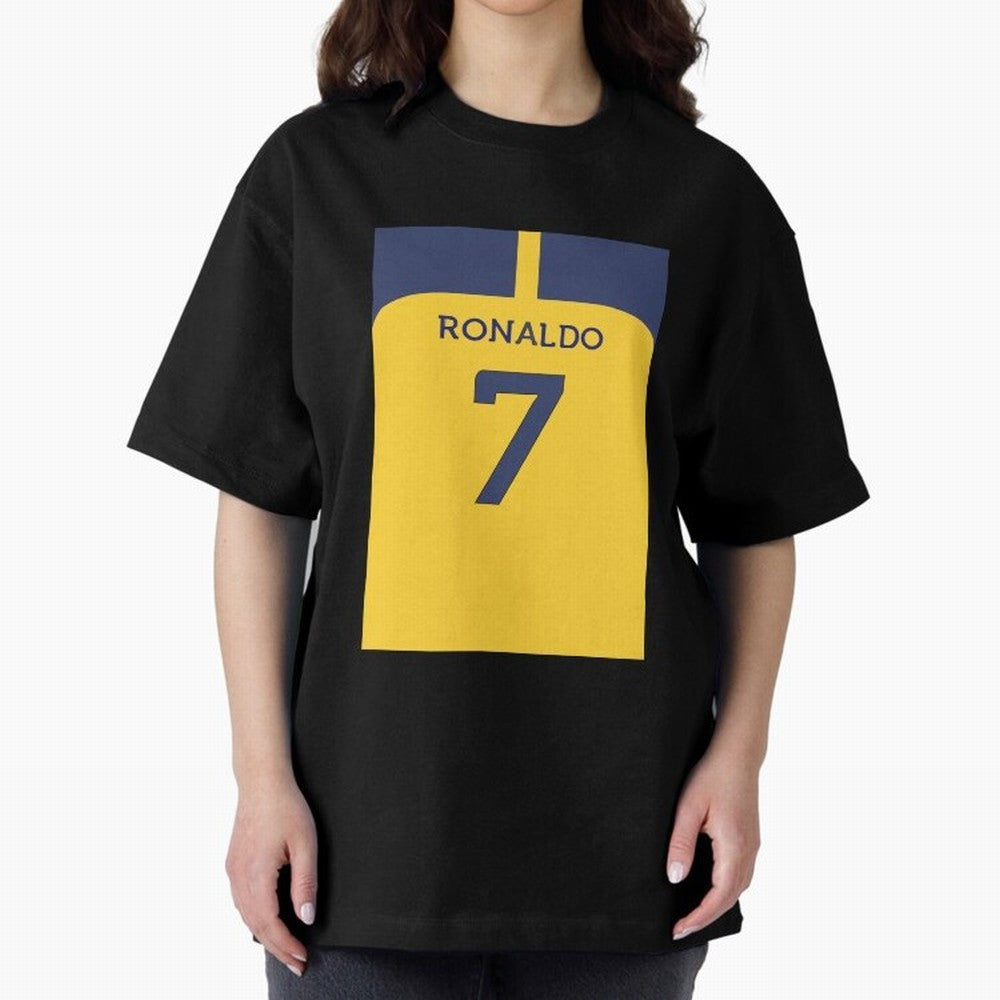 Cristiano Ronaldo Al Nassr Oversized T-Shirt Carry the Colors and Pride of the FIFA World Cup 2026 Journey through Cristiano Ronaldo, Haaland and CR7 Highlights, Brazil Pride, Soccer Culture, Superstar Moments, National Team Dreams and Competitive