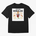 Cristiano Ronaldo 7 Oversized T-Shirt Embrace the FIFA World Cup 2026 Group Stage Journey through Cristiano Ronaldo, Haaland and CR7 Highlights, Brazil Pride, Championship Spirit, Famous Goals, Roaring Crowds and International Football Unity;