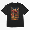 Ronaldo Oversized T-Shirt Enjoy the Biggest Football Party of the FIFA World Cup 2026 USA Canada Mexico Journey through Cristiano Ronaldo, Haaland and CR7 Highlights, Portugal, Spain and Germany Pride, Fan Favorite Moments, National Team Passion,