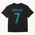 Cristiano Ronaldo 2018 Oversized T-Shirt Back the Journey through FIFA World Cup 2026 Group Stage for Fans of Neymar, Haaland and Cristiano Ronaldo and Argentina and Brazil, Bringing Football Festival Excitement, Trophy Ambitions, Country Rivalries