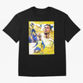 Cristiano Ronaldo Al-Nassr Football Club Oversized T-Shirt Celebrate Rivalries and Pride in FIFA World Cup 2026 USA Canada Mexico Built around Neymar, Brazil Energy, Football Passion, Legendary Performances, Festival Vibes and Supporter Community;