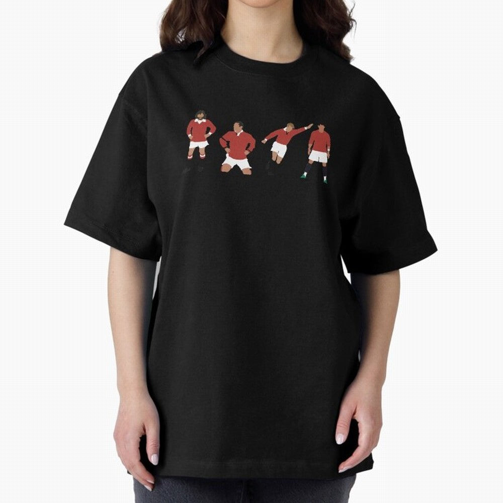 Manchester United Number 7 Design! Oversized T-Shirt Celebrate Golden Goal Energy in FIFA World Cup 2026 USA Canada Mexico Spirit, Inspired by Brazil, Messi and Cristiano Ronaldo, Classic Soccer Heritage, Championship Pressure, Fan Loyalty and