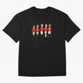 Legend 7 Oversized T-Shirt Carry the Dream of Match Day Hype around FIFA World Cup 2026 USA Canada Mexico, Haaland, Spain and Netherlands, Vintage Soccer Flavor, Modern Football Stars, National Flags and Final Night Emotion; Great for Watch