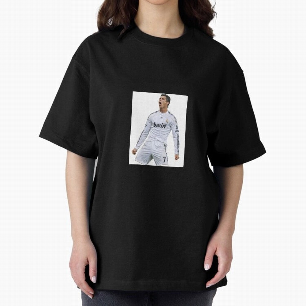 Cristiano Ronaldo 2009 real madrid cr7 Oversized T-Shirt Carry the Colors and Pride of FIFA World Cup 2026 USA Canada Mexico Connected to Mbappe and Neymar, Argentina Energy, Stadium Memories, Football Loyalty, International Chants and Championship
