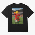 Block CR7 Oversized T-Shirt Honor Champions and Dreams in Global Football Passion for FIFA World Cup 2026 USA Canada Mexico, Centered on Haaland, Spain and Netherlands, Match Day Excitement, Supporter Culture, Golden Goals and Global Football