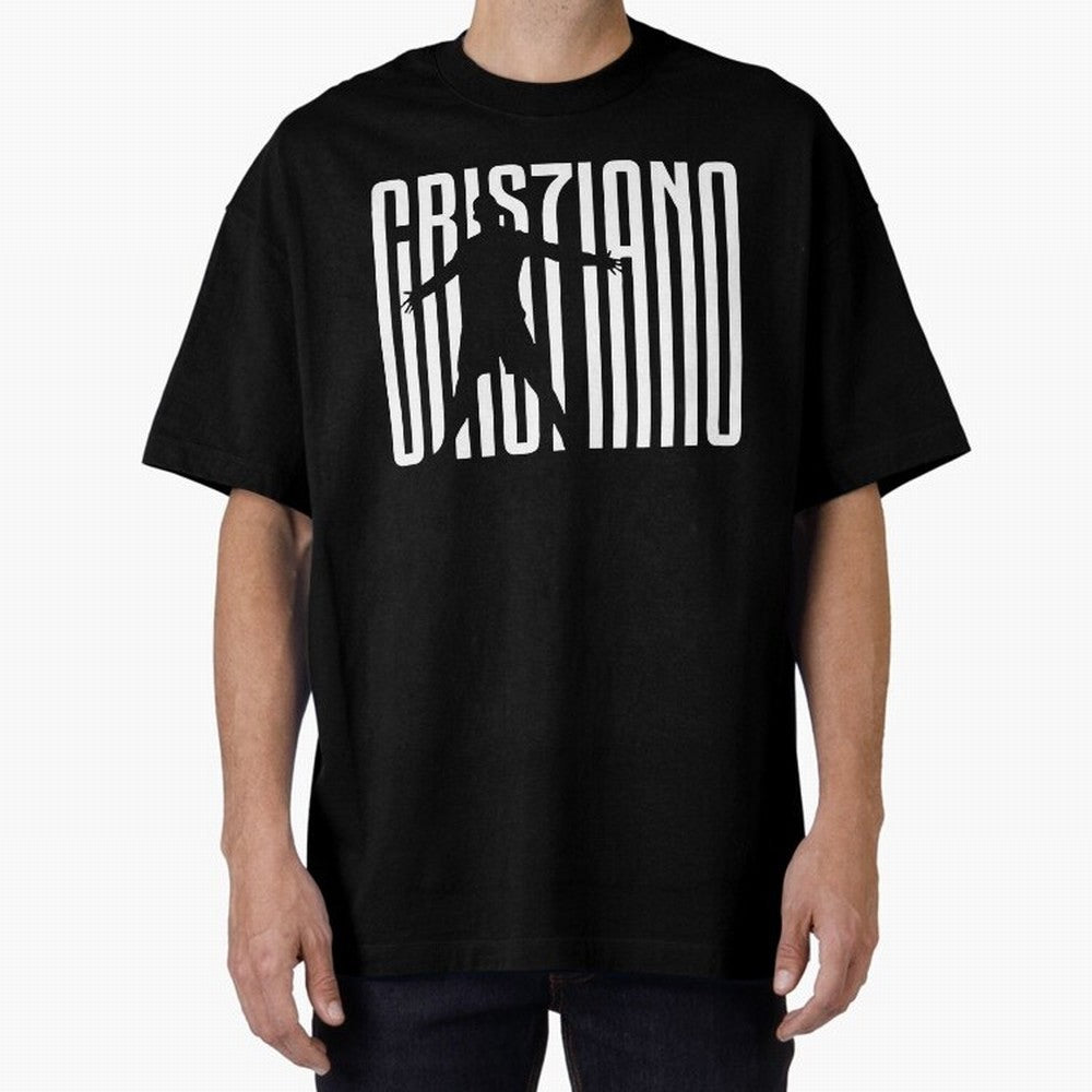 Cristiano ronaldo Oversized T-Shirt Celebrate Classic Football Spirit in FIFA World Cup 2026 for Fans of CR7 and Messi and England and Germany, Bringing Football History, Final Match Energy, Crowd Noise and Once in a Lifetime Moments; Great for