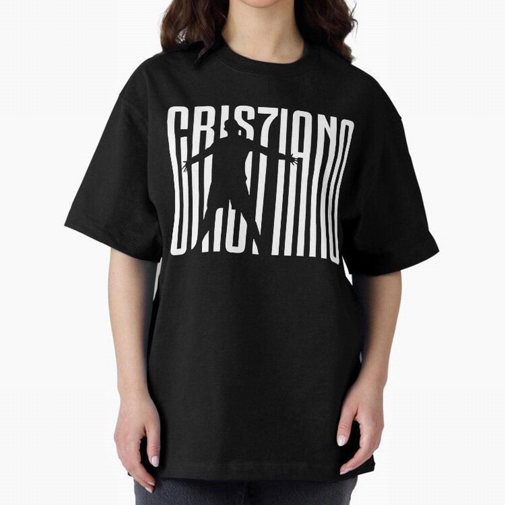 Cristiano ronaldo Oversized T-Shirt Celebrate Classic Football Spirit in FIFA World Cup 2026 for Fans of CR7 and Messi and England and Germany, Bringing Football History, Final Match Energy, Crowd Noise and Once in a Lifetime Moments; Great for