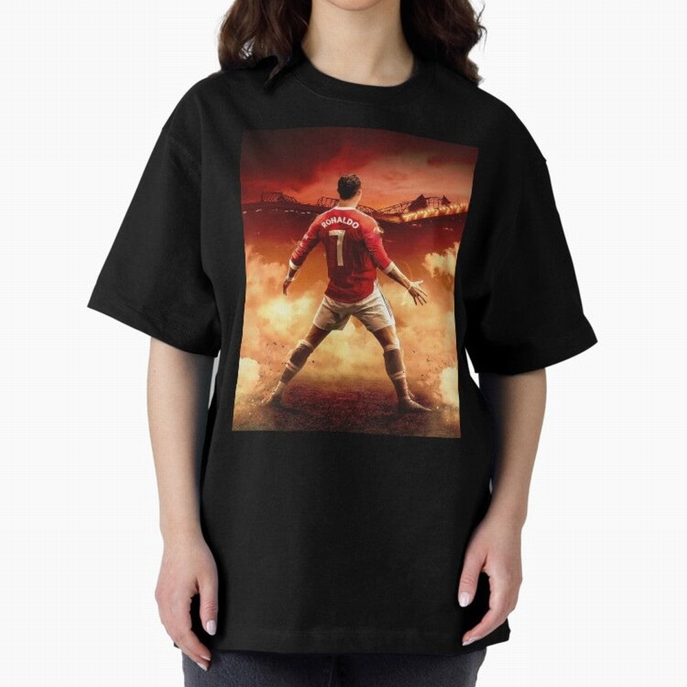 Ronaldo Cr7 Siuuu Manchester,Ronaldo Gifts,Ronaldo Cover,Ronaldo Prints Oversized T-Shirt Bring Champion Energy into the FIFA World Cup 2026 Journey through CR7 Highlights, Netherlands Pride, Goal Celebration Energy, Supporter Heritage, Football
