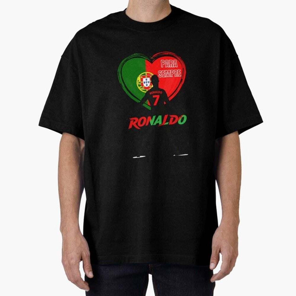 Love Cristiano Ronaldo Oversized T-Shirt Bring World Football Passion into FIFA World Cup 2026 Filled with Neymar, Spain and Netherlands Energy, Tournament Hype, Historic Matchups, Family Viewing Parties and Global Sports Pride; Great for Watch