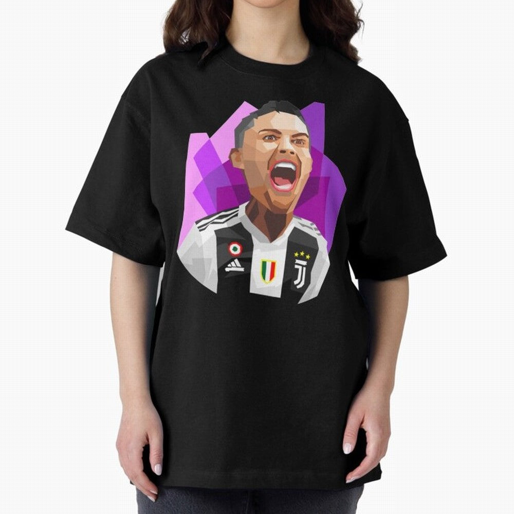 Cristiano Ronaldo Amazing Ronaldo Oversized T-Shirt Enjoy Match Day Hype around FIFA World Cup 2026 Group Stage, Messi, CR7 and Mbappe, Netherlands, Global Supporter Spirit, Legendary Goals, National Colors and Tournament Celebration; Perfect for