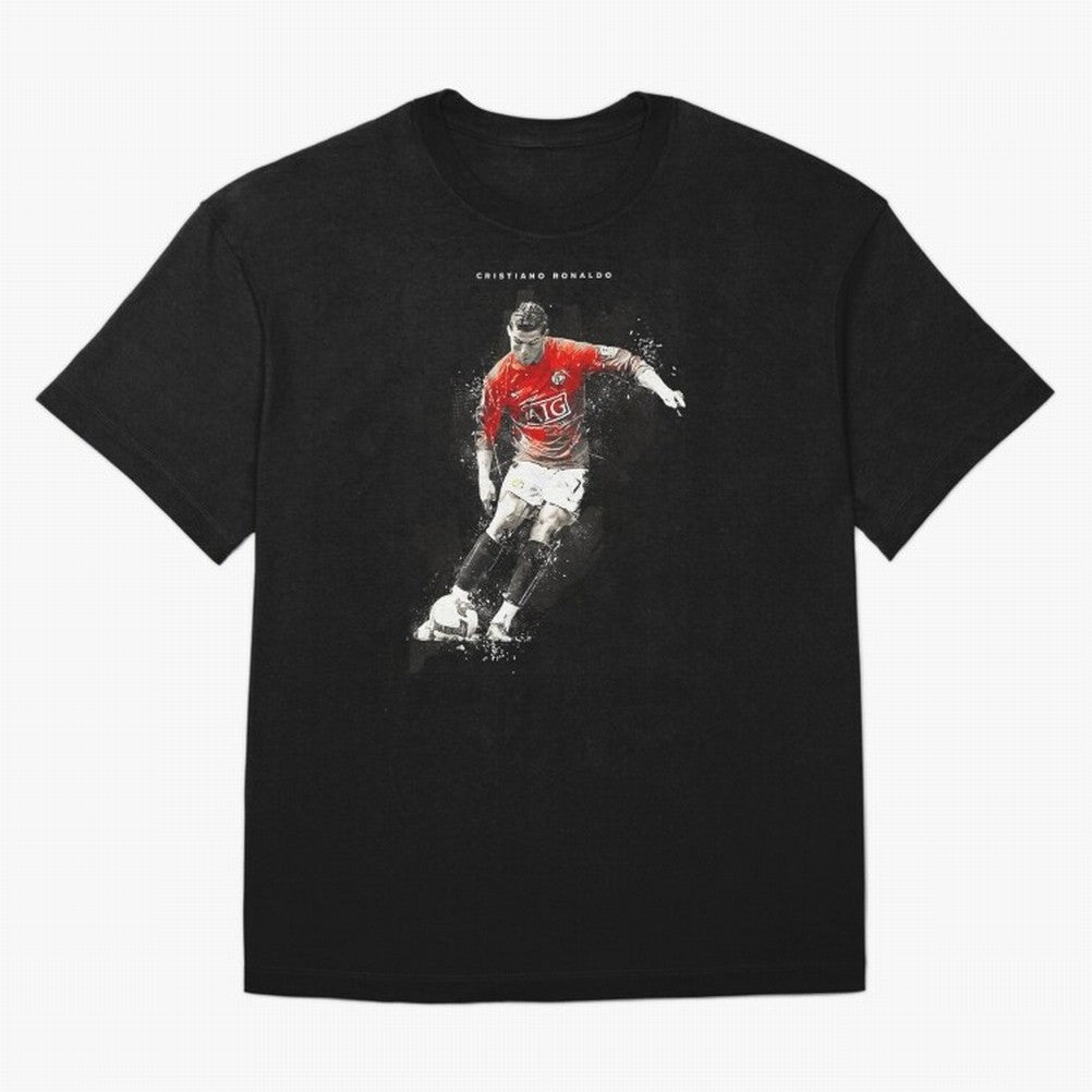 Cristiano Ronaldo CR7 Skills Manchester 202122,Ronaldo Gifts, Ronaldo Best Selling , Ronaldo Top It Oversized T-Shirt Represent the Passion of FIFA World Cup 2026 Group Stage Spirit, Featuring Portugal, Haaland and Mbappe, Football Passion,