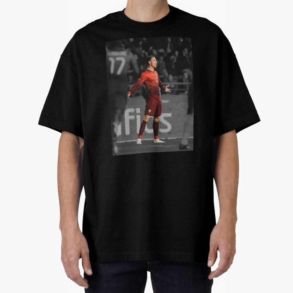 Cristiano Ronaldo Siuuuuuu,Ronaldo Gifts, Ronaldo Best Selling , Ronaldo Top Items Oversized T-Shirt Enjoy FIFA World Cup 2026 Group Stage Driven by Messi, Neymar and Mbappe, France Energy, Classic Soccer Heritage, Championship Pressure, Fan