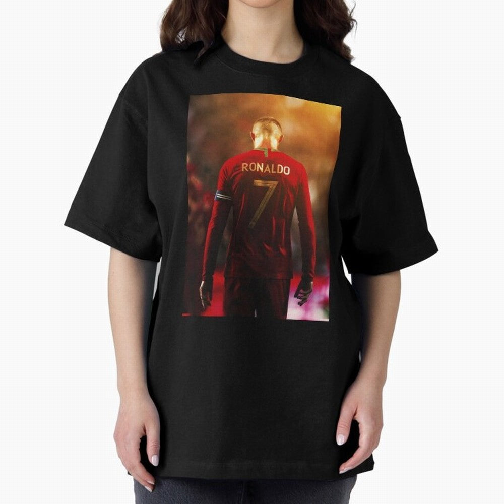 Cristiano Ronaldo The Greatest Player, Ronaldo Gifts, Ronaldo Best Selling , Ronaldo Top Items Post Oversized T-Shirt Follow Every Goal of Global Football Passion for FIFA World Cup 2026 Group Stage, with Cristiano Ronaldo, Haaland and CR7,