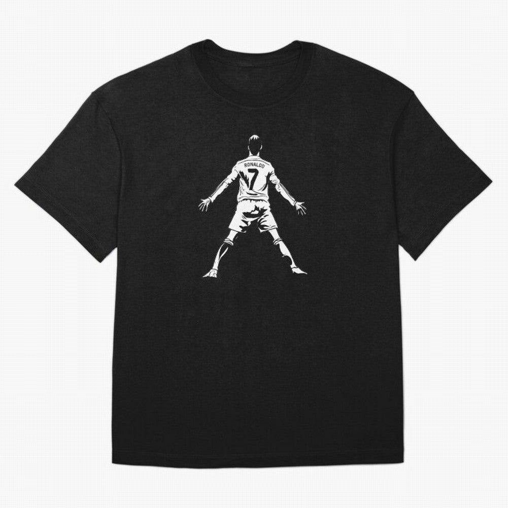 CR7 Oversized T-Shirt Show Match Day Excitement for Match Day Hype around FIFA World Cup 2026 Group Stage, Haaland and Mbappe, France, Supporter Pride, Iconic Celebrations, Legendary Names and Global Match Day Energy; Made for Die Hard Supporters,