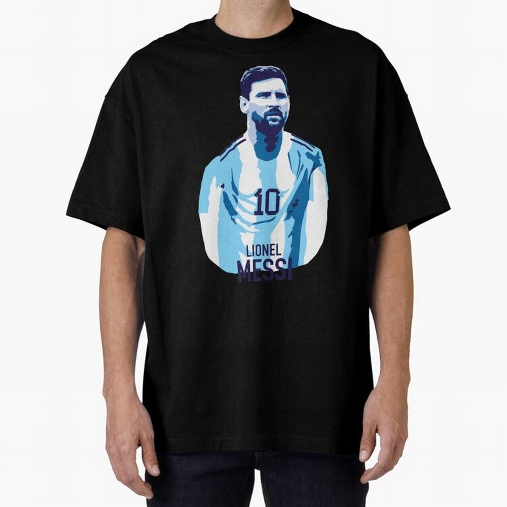 Messi Oversized T-Shirt Bring International Match Energy to FIFA World Cup 2026 Made for Neymar, Haaland and Cristiano Ronaldo, Argentina, France and Brazil Energy, Fan Favorite Moments, National Team Passion, Big Match Drama and Soccer History;