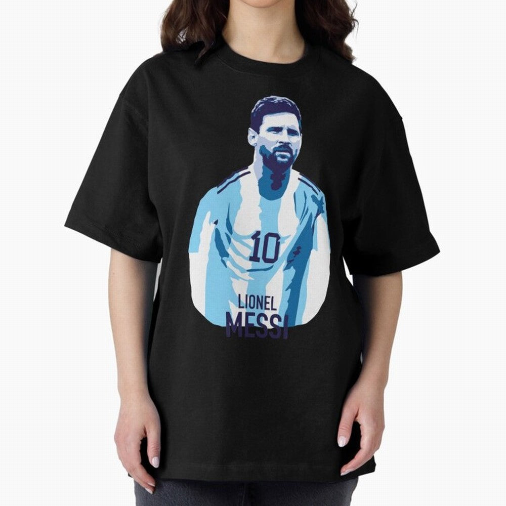 Messi Oversized T-Shirt Bring International Match Energy to FIFA World Cup 2026 Made for Neymar, Haaland and Cristiano Ronaldo, Argentina, France and Brazil Energy, Fan Favorite Moments, National Team Passion, Big Match Drama and Soccer History;