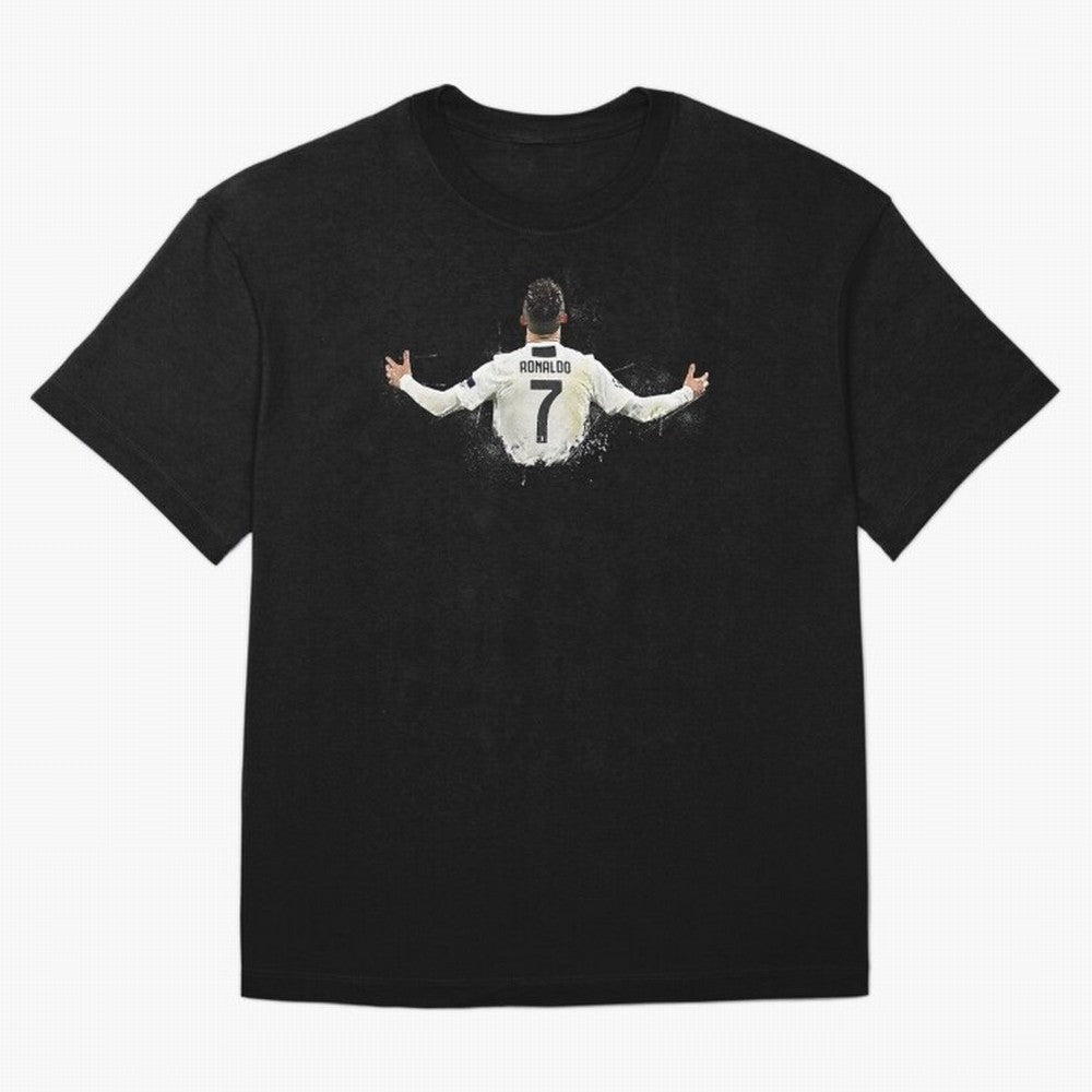 Cristiano Ronaldo Juventus Abstract Paintings Oversized T-Shirt Bring Home FIFA World Cup 2026 Group Stage Connected to Neymar, Haaland and Cristiano Ronaldo, Netherlands Energy, Game Day Rituals, Football Legends, Country Pride and the Road to the