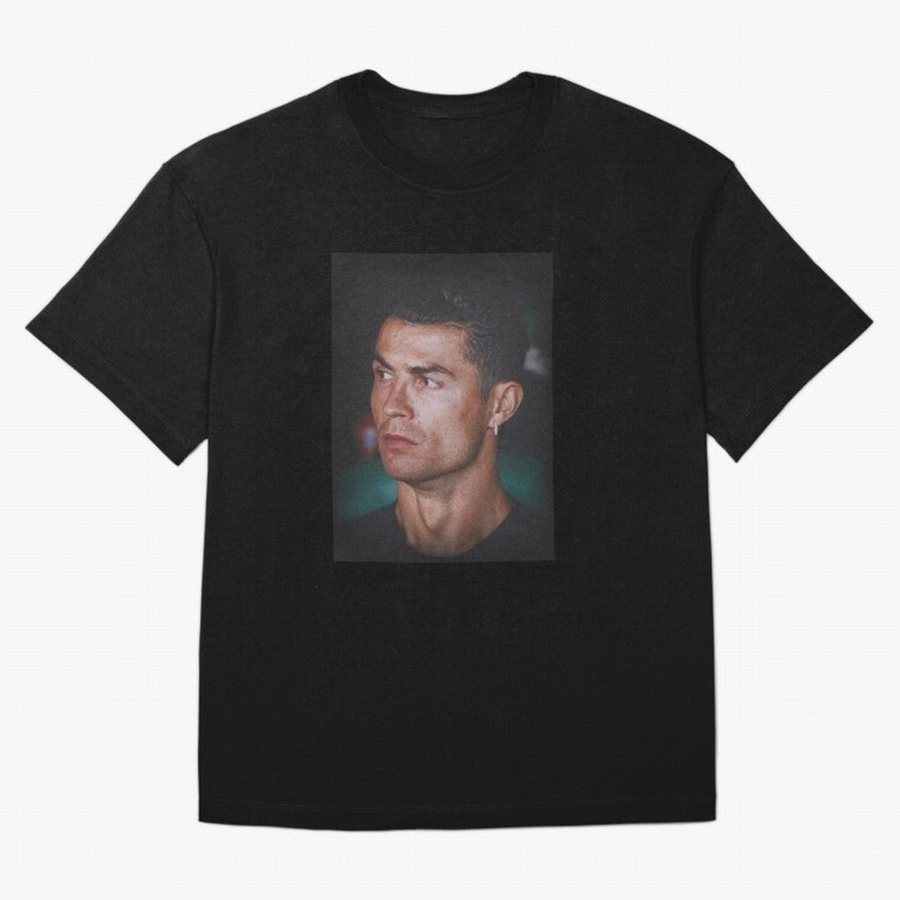 Cristiano Ronaldo Oversized T-Shirt Relive Legendary Nights from FIFA World Cup 2026 Spirit, Celebrating France and Portugal, CR7, Tournament Hype, Historic Matchups, Family Viewing Parties and Global Sports Pride; Great for Supporters Who Love