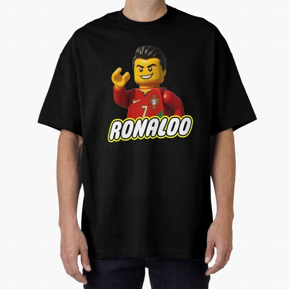 Block CR7 Oversized T-Shirt Relive FIFA World Cup 2026 USA Canada Mexico for Fans of Messi and France, Bringing Stadium Memories, Football Loyalty, International Chants and Championship Tradition; Great for Supporters Who Love Legendary Players,