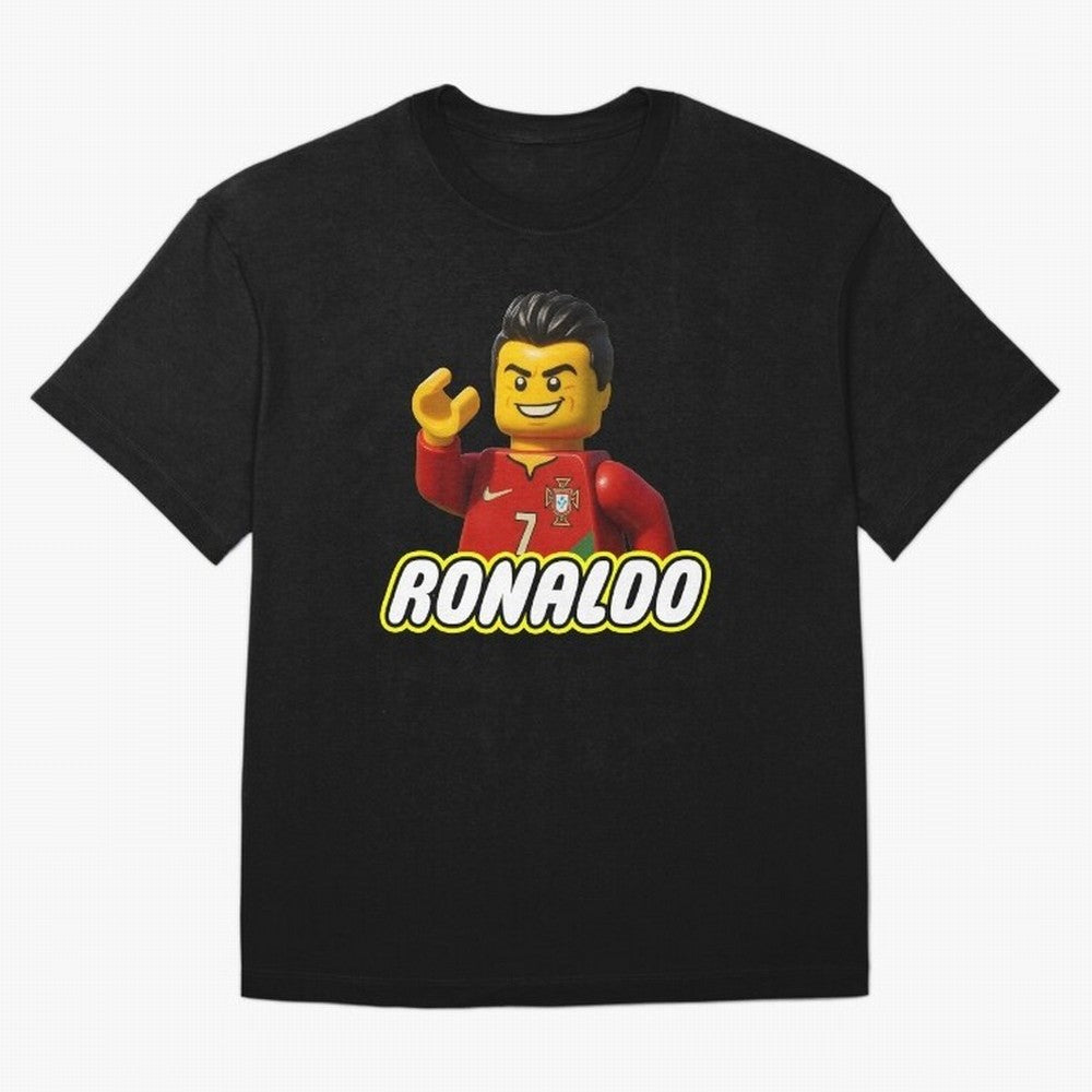 Block CR7 Oversized T-Shirt Relive FIFA World Cup 2026 USA Canada Mexico for Fans of Messi and France, Bringing Stadium Memories, Football Loyalty, International Chants and Championship Tradition; Great for Supporters Who Love Legendary Players,