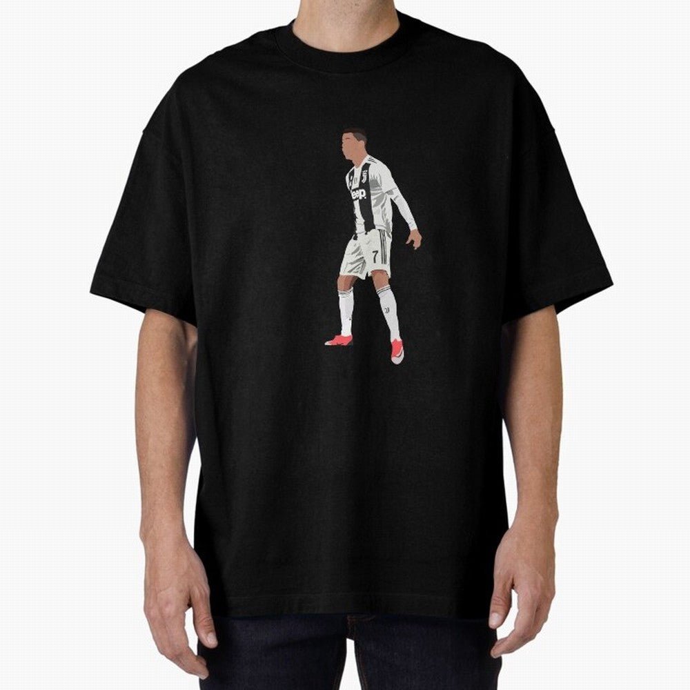Cristiano Ronaldo Oversized T-Shirt Bring Supporter Culture to the FIFA World Cup 2026 Journey through Neymar Highlights, France and Portugal Pride, Football Festival Excitement, Trophy Ambitions, Country Rivalries and Star Player Buzz; Great for