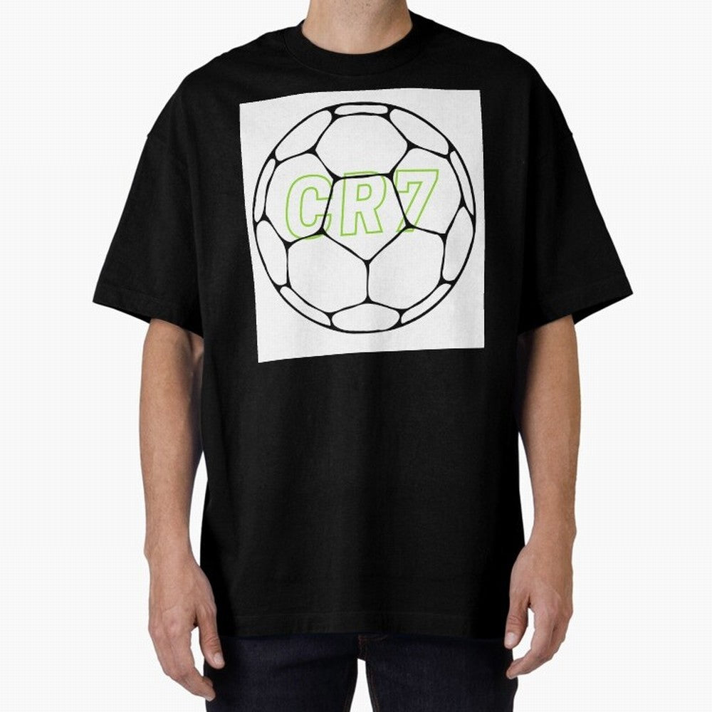 Cristiano Ronaldo ( CR7 ) Oversized T-Shirt Share Global Football Passion for FIFA World Cup 2026 USA Canada Mexico, Driven by Haaland, Netherlands, Championship Spirit, Famous Goals, Roaring Crowds and International Football Unity; Perfect for