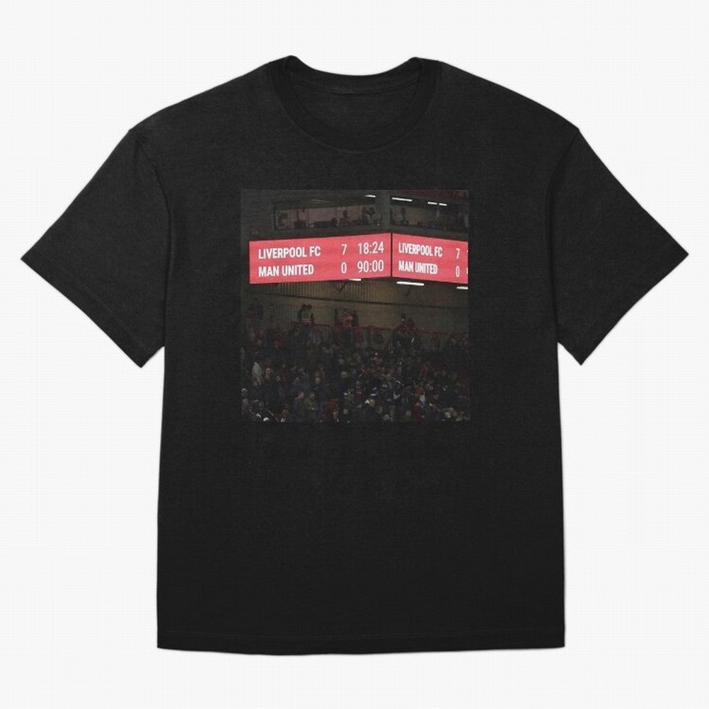 Liverpool 7 - 0 Manchester United Oversized T-Shirt Bring Stadium Energy to FIFA World Cup 2026 Spirit, Highlighting Argentina and Brazil, Mbappe, Champion Mindset, Group Stage Buzz, Knockout Tension and Passionate Fan Culture; Perfect for