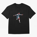 other celebration from the goat Oversized T-Shirt Keep the Match Day Mood of FIFA World Cup 2026 USA Canada Mexico Spirit, Centered on Brazil, Neymar, Championship Spirit, Famous Goals, Roaring Crowds and International Football Unity; Perfect for