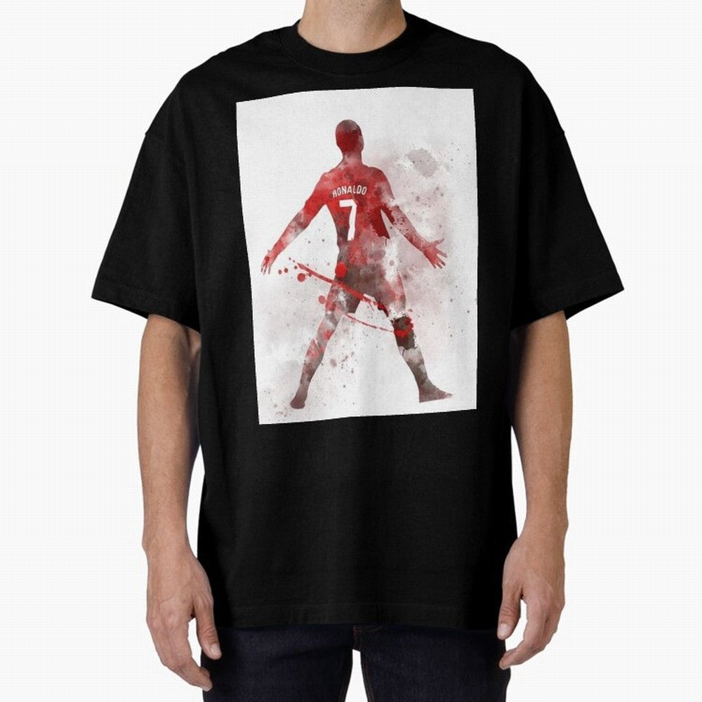 Cristiano Ronaldo Oversized T-Shirt Relive the Noise and Pride of FIFA World Cup 2026 Group Stage Spirit, Celebrating Netherlands, Neymar, Haaland and Cristiano Ronaldo, Match Day Excitement, Supporter Culture, Golden Goals and Global Football