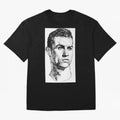 Cristiano Ronaldo CR7 Oversized T-Shirt Celebrate Fan Culture around FIFA World Cup 2026 USA Canada Mexico Spirit, Centered on Argentina and Brazil, Cristiano Ronaldo, Championship Spirit, Famous Goals, Roaring Crowds and International Football