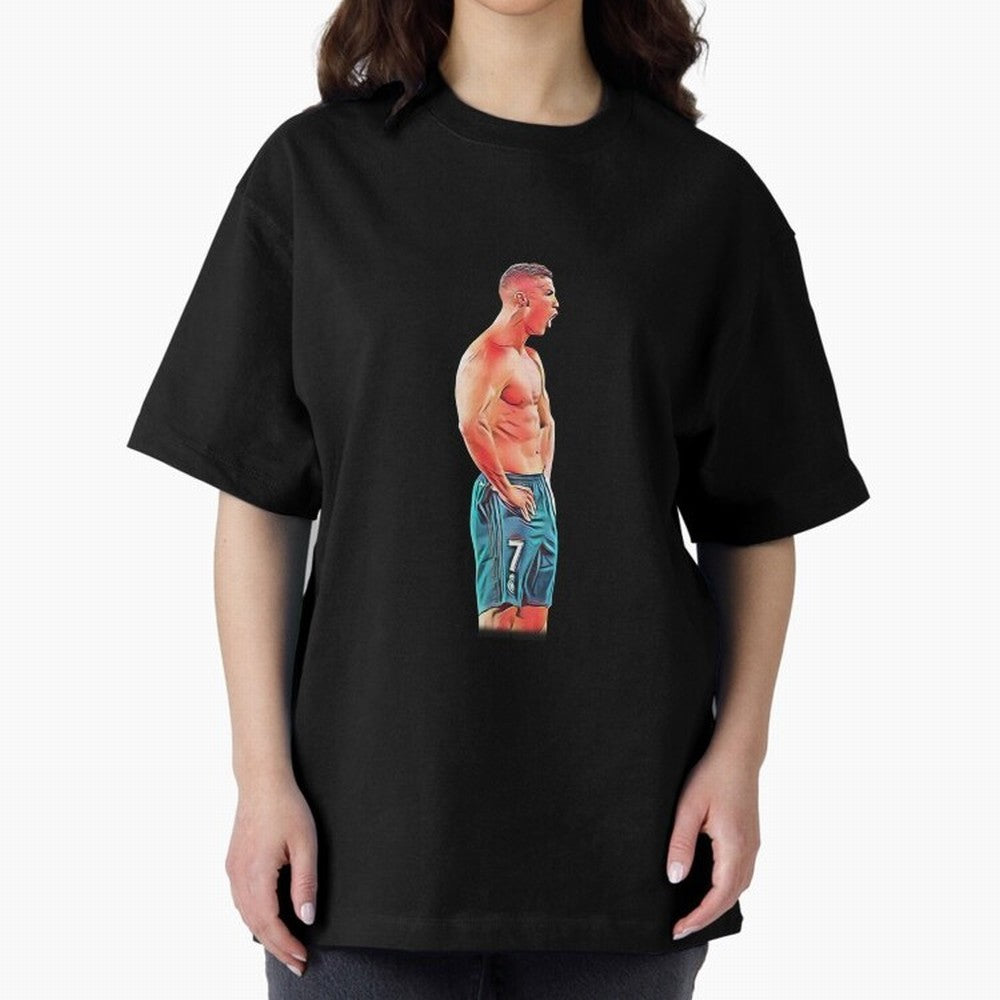 what a celebration by cristiano ronaldo Oversized T-Shirt Represent FIFA World Cup 2026 USA Canada Mexico Spirit, Built around Argentina and Brazil, Haaland and Mbappe, Game Day Rituals, Football Legends, Country Pride and the Road to the Final;
