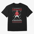 ALL I WANT FOR CHRISTMAS IS SIU Oversized T-Shirt Celebrate Fan Culture around Match Day Hype around FIFA World Cup 2026, CR7 and Messi, Argentina and Brazil, Stadium Memories, Football Loyalty, International Chants and Championship Tradition;