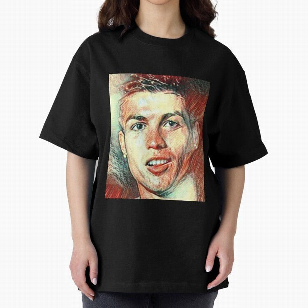 Cristiano Ronaldo Oversized T-Shirt Carry National Pride through FIFA World Cup 2026 USA Canada Mexico Spirit, Capturing Brazil, CR7, Championship Spirit, Famous Goals, Roaring Crowds and International Football Unity; Ideal for Fans Who Follow