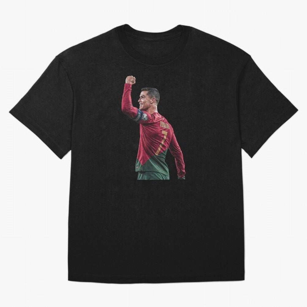 Cristiano Ronaldo Oversized T-Shirt Back Your Heroes with Match Day Hype around FIFA World Cup 2026 USA Canada Mexico, CR7 and Messi, Spain and Netherlands, Football Festival Excitement, Trophy Ambitions, Country Rivalries and Star Player Buzz;